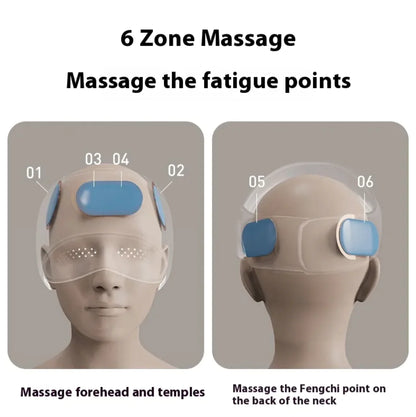Masajeador Relajante para Cabeza y Ojos